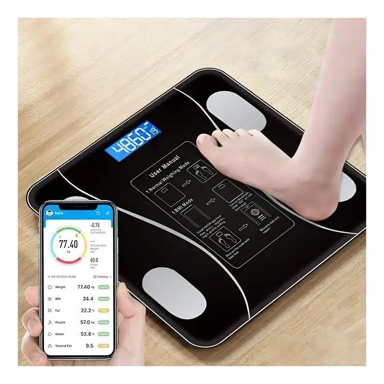 La Balance de Pesage Intelligente qui analyse votre IMC, Graisse, Muscle, Hydratation… et vous révèle exactement quoi corriger pour retrouver santé et silhouette idéale