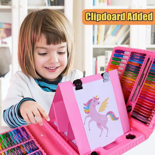 Le Coffret Artistique Complet de 208 Outils pour Réveiller le Génie Créatif de Votre Enfant !