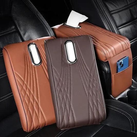Le Coussin d'accoudoir de voiture 3 en 1 : le secret des trajets confortables et sans désordre 🚗✨